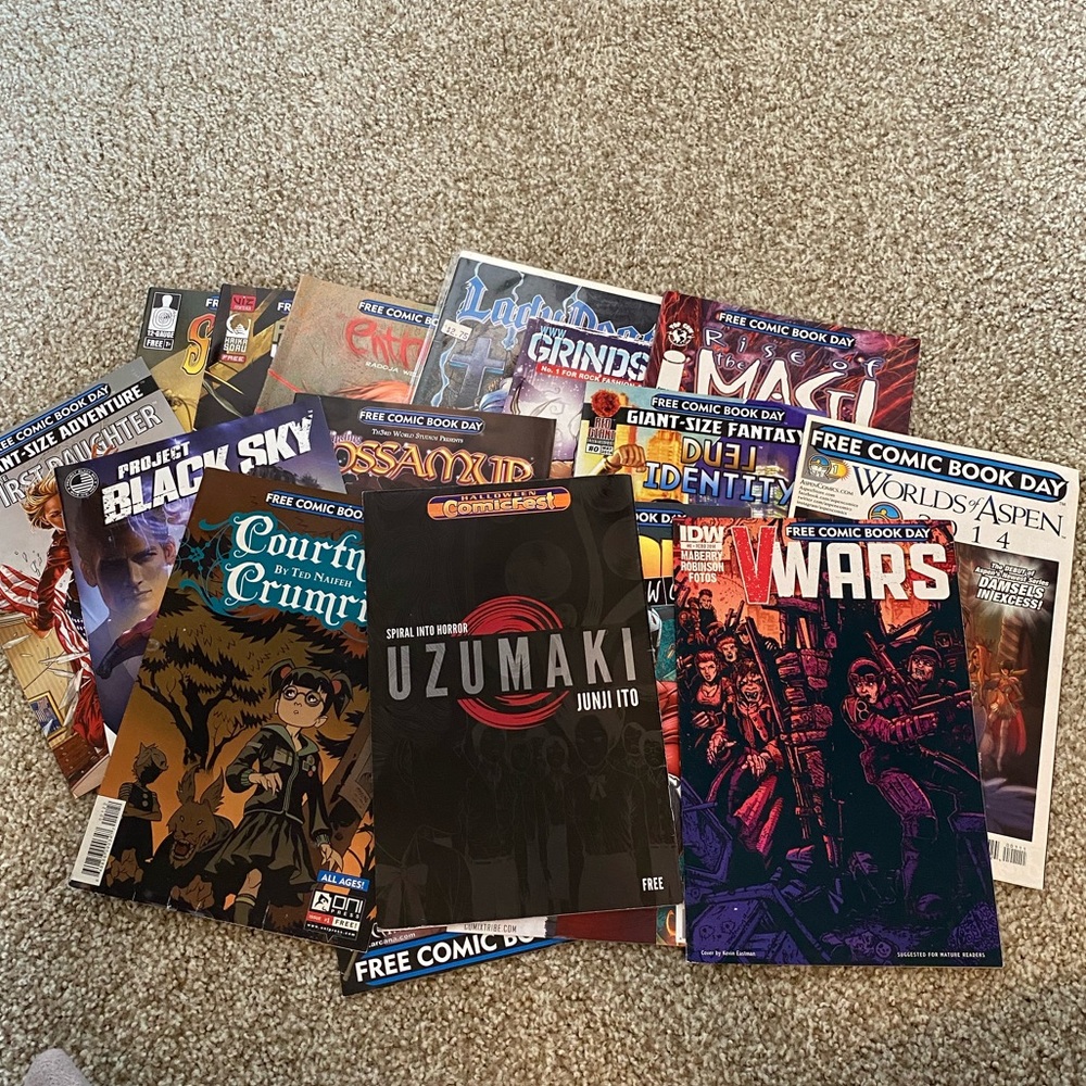 Assorted comic books (all included)